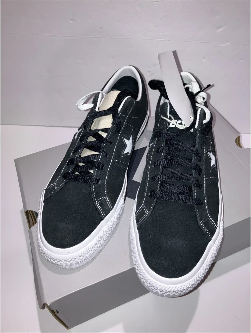 CONVERSE CONS One Star Pro OX Black White 171327C Men’s 9 Women’s 10.5 NEW